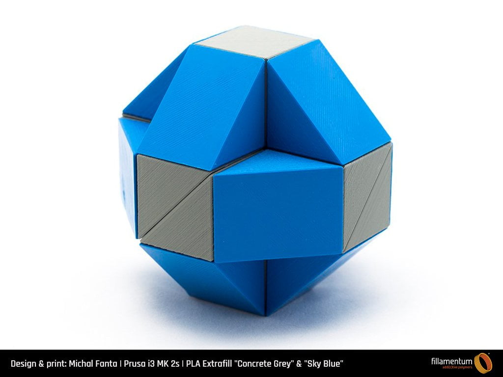 PLA Extrafill Concrete Grey - Fillamentum - Image 5