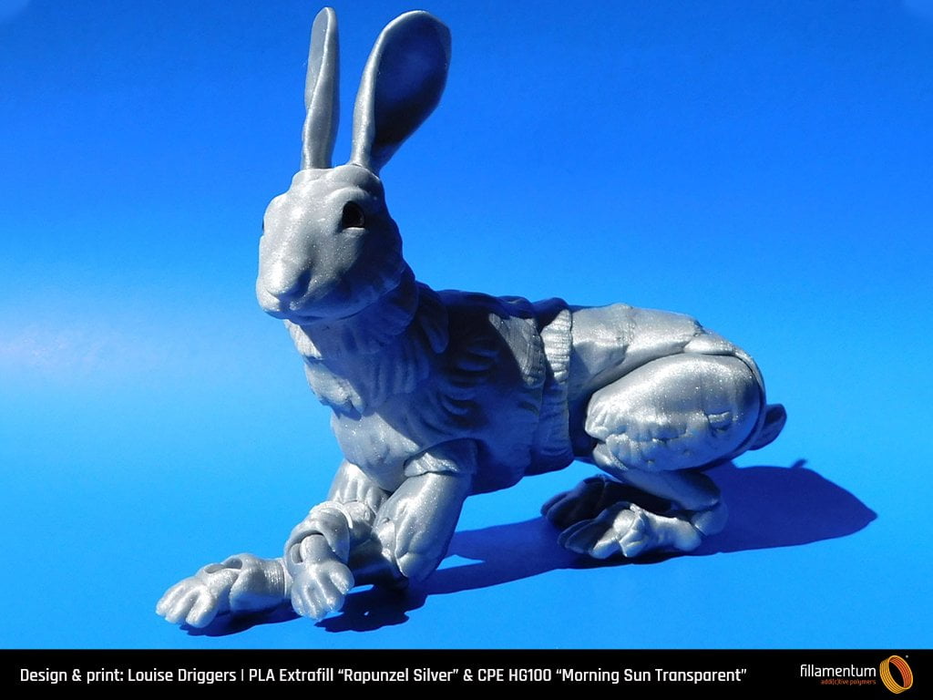 PLA Extrafill Rapunzel Silver - Fillamentum - Image 6