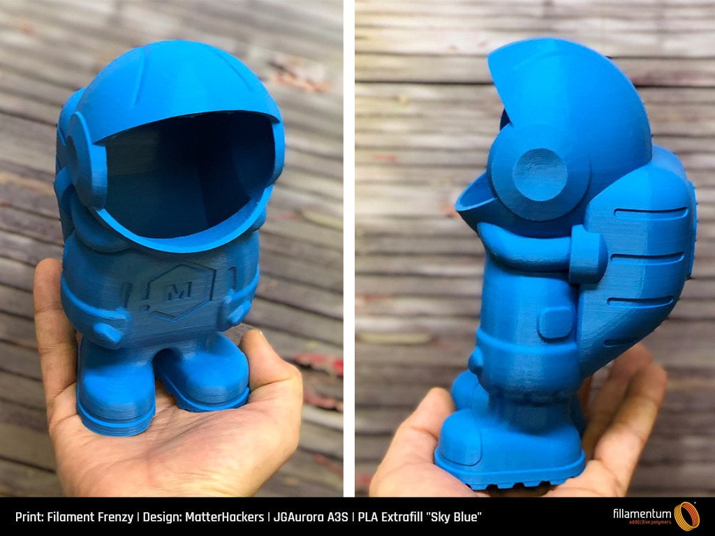 PLA Extrafill Sky Blue - Fillamentum - Image 7