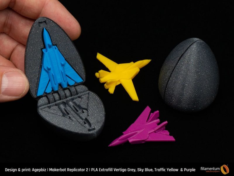 PLA Extrafill Traffic Purple - Fillamentum - Image 3