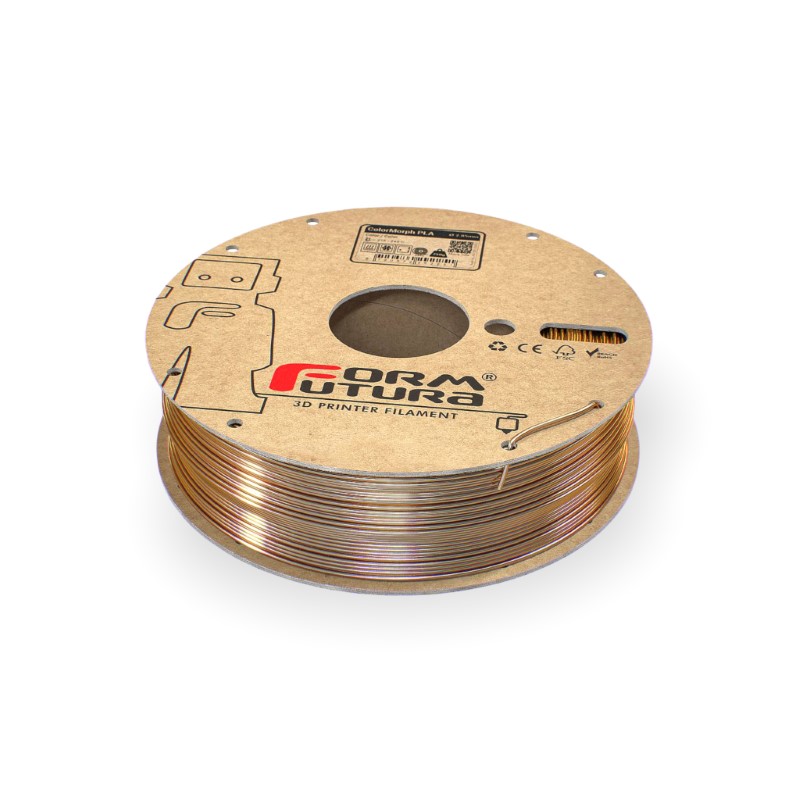 PLA Silk High Gloss ColorMorph 250g Gold & Silver - FORMFUTURA