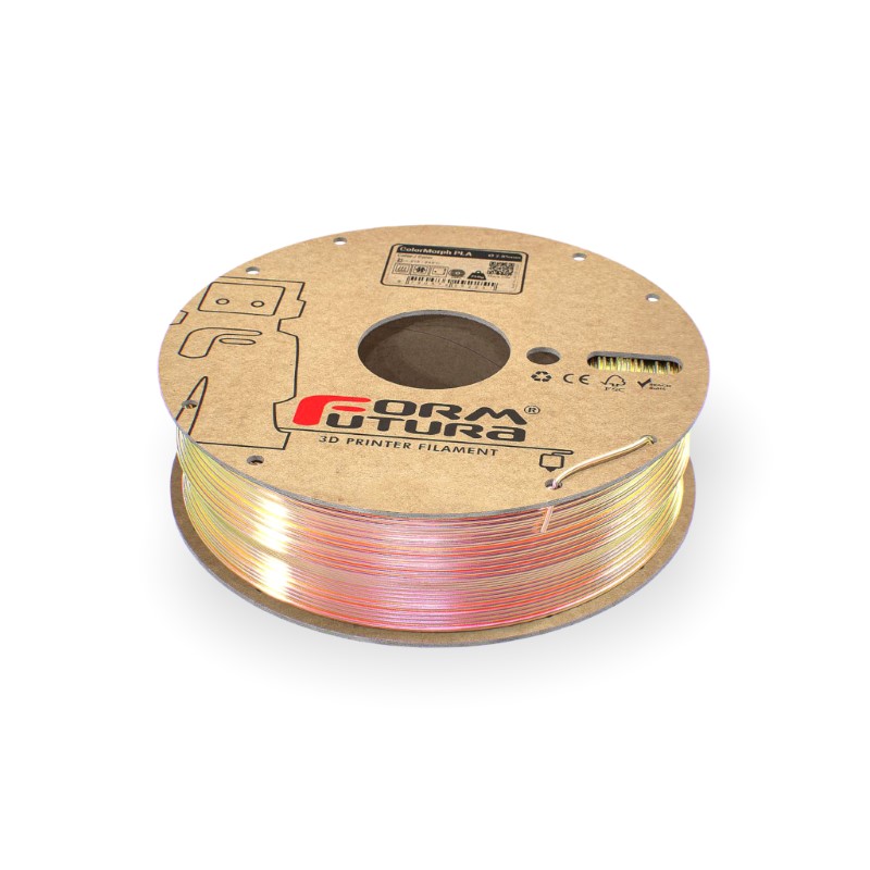 PLA Silk High Gloss ColorMorph 750g Yellow & Pink - FORMFUTURA