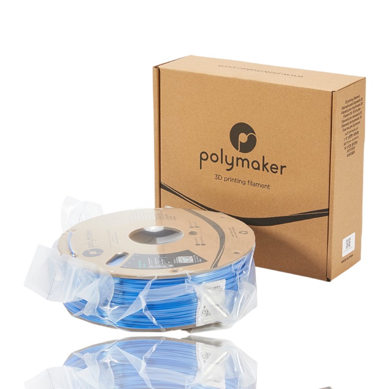 PLA PolyLite™ Silk 1kg Blue - Polymaker - Image 5