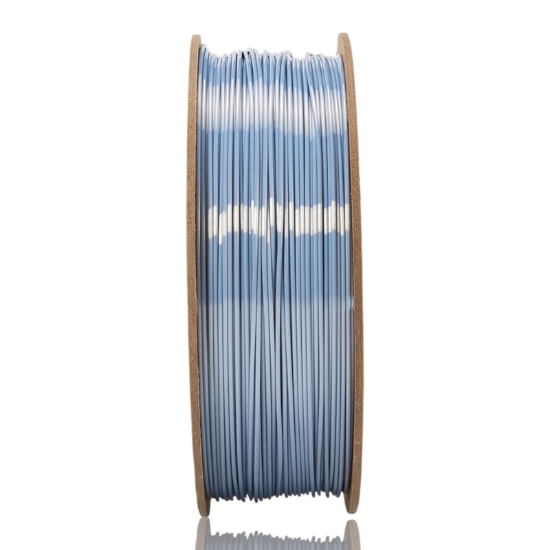 PLA PolyLite™ Silk 1kg Silver - Polymaker - Image 2