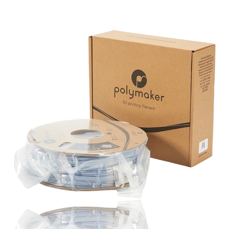 PLA PolyLite™ Silk 1kg Silver - Polymaker - Image 5