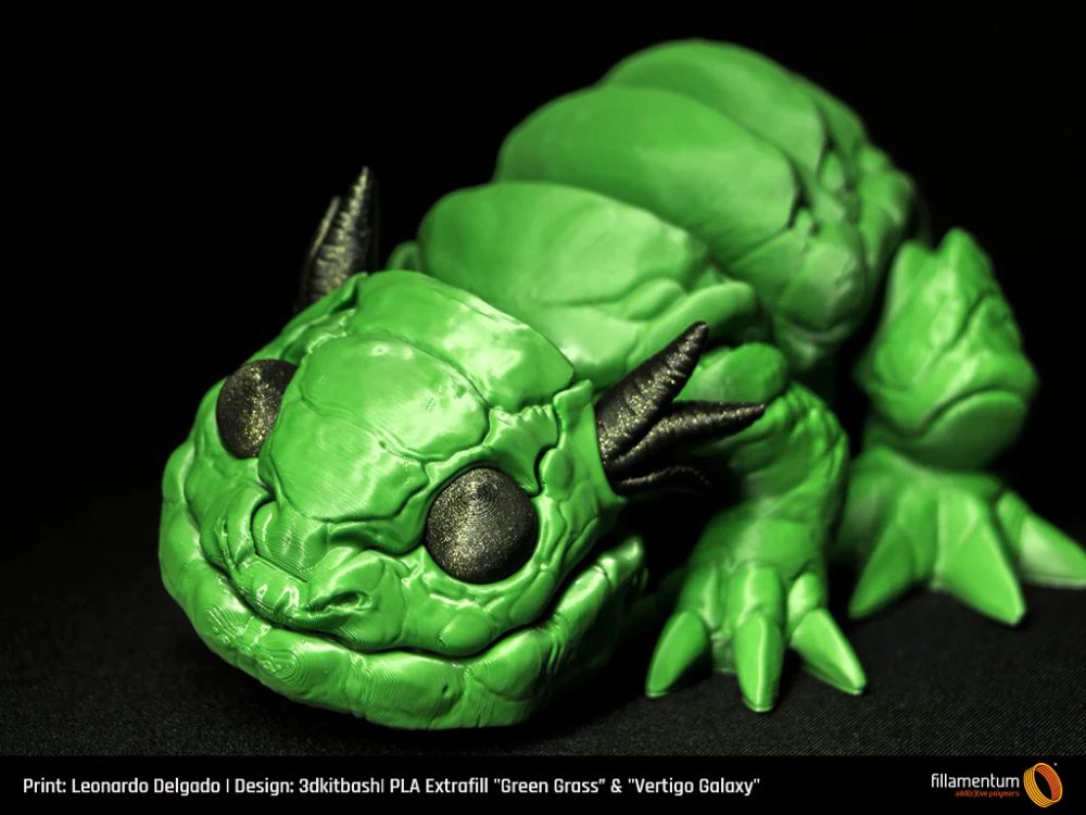 PLA_Extrafill_Green_Grass_Vertigo_Galaxy_Leonardo_Delgado_MURKAGON_1-Portugal-Espana-Evolt-Impressao-3D