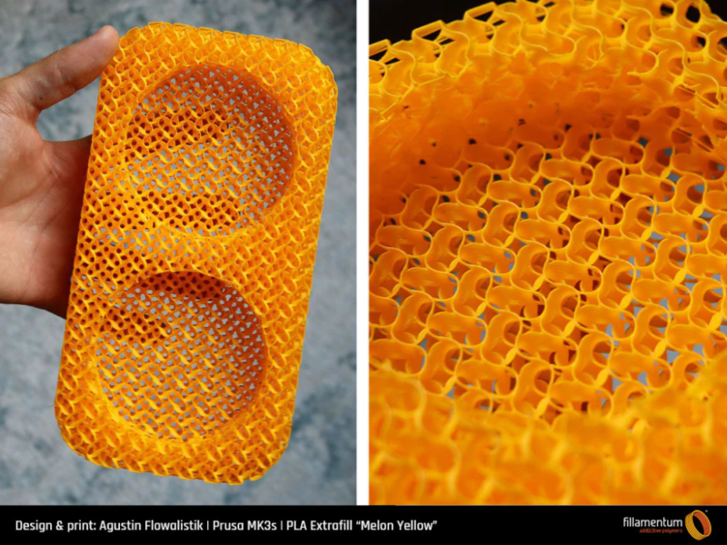 PLA_Extrafill_Melon_Yellow_Agustin_Flowalistik_Gyroid_Stand_2-Portugal-Espana-Evolt-Impressao-3D