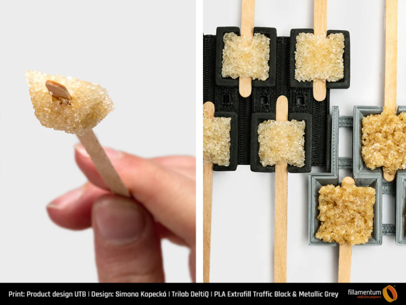PLA_Extrafill_Traffic_Black_Metallic_Grey_Product_design_Tomas_Bata_University_COFFEE_SPOON-Portugal-Espana-Evolt-Impressao-3D