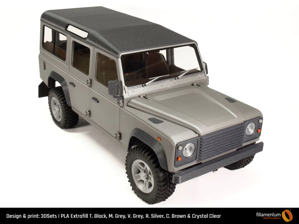 PLA 750g Extrafill Metallic Grey - Fillamentum - Image 10