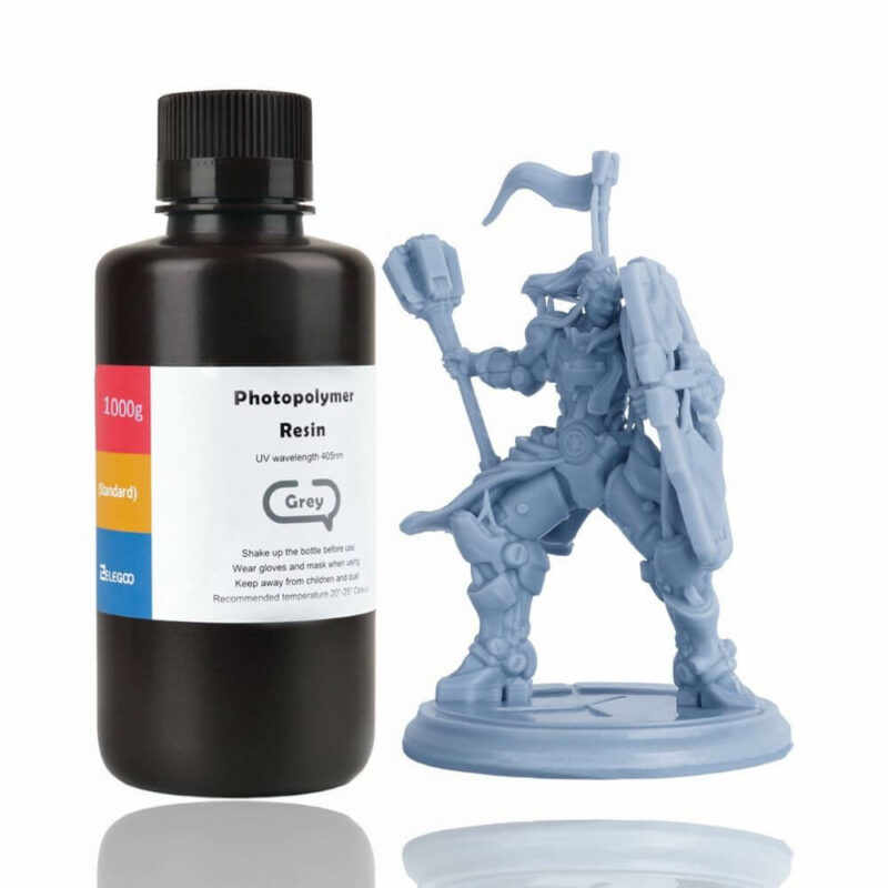 ELEGOO Grey Resin 1000g Portugal Espana Evolt Impressao 3D