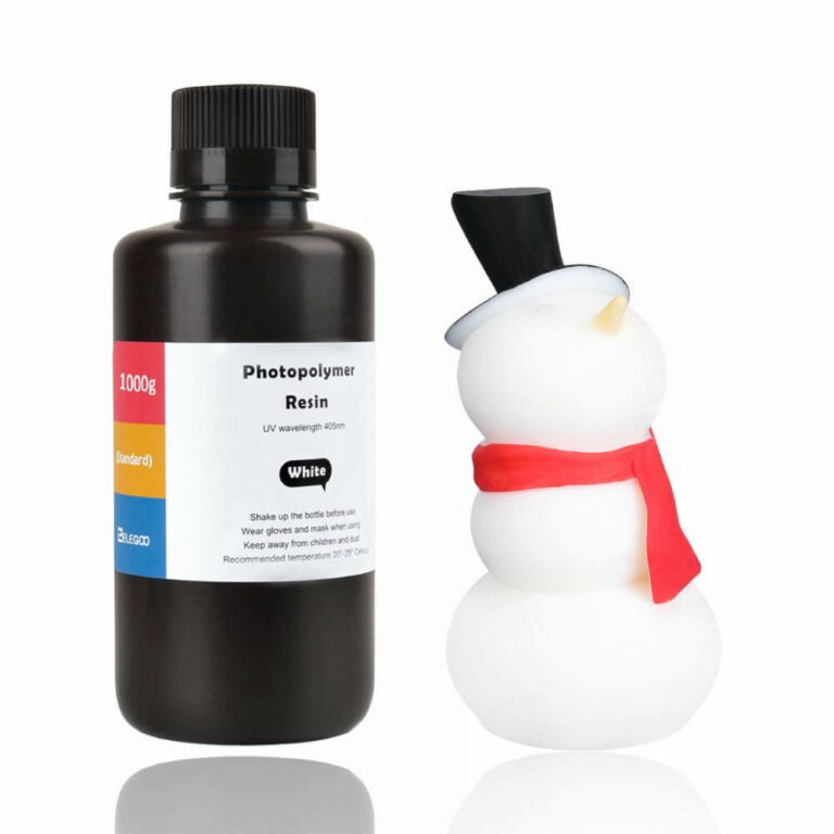 ELEGOO White Resin 1KG Portugal Espana Evolt Impressao 3D