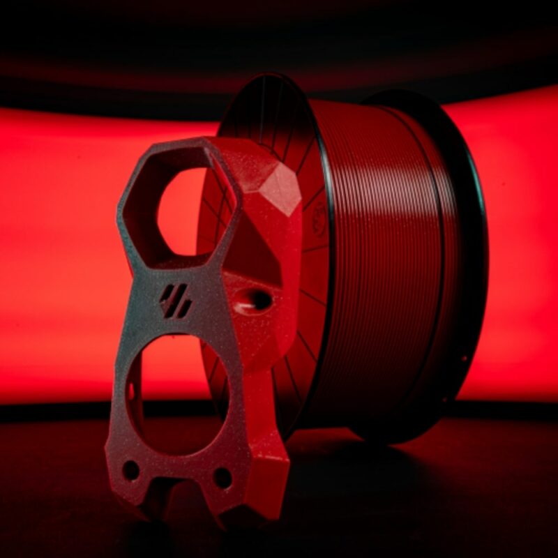 abs scarlet stardust filament pm 6 evolt portugal espana filamento impressao 3d