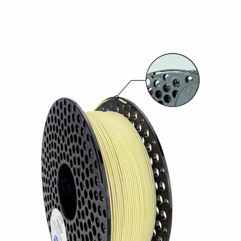 3D printing filament azurefilm petg pastel banana yellow evolt portugal espana filamento impressao 3d