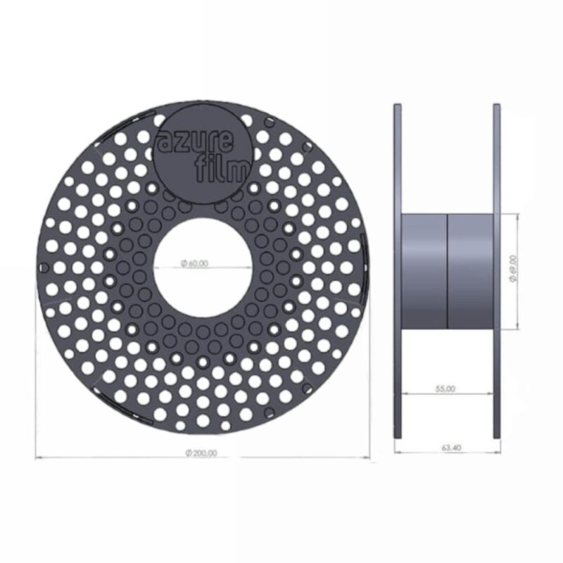 3D printing filament azurefilm evolt portugal espana filamento impressao 3d BOBINA BOBINE