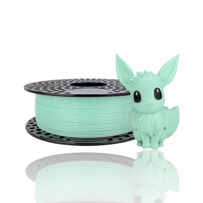 3D printing filament azurefilm petg pastel green evolt portugal espana filamento impressao 3d