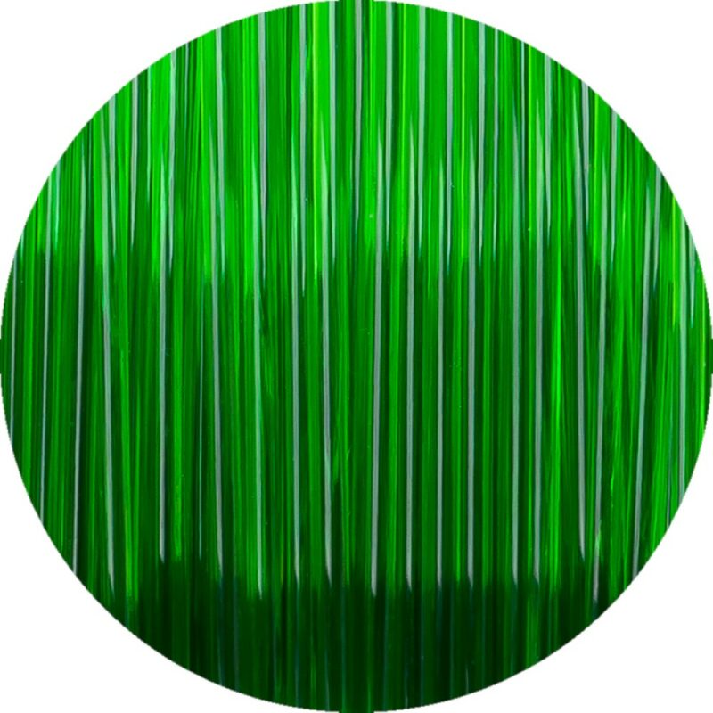 HS PLA CLEAR 10M (AMOSTRA) Light Green - Fiberlogy - Image 2