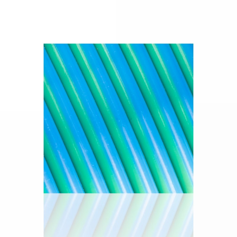 Panchroma™ PLA Dual Silk 1kg Caribbean (Blue-Green) - Polymaker - Image 2