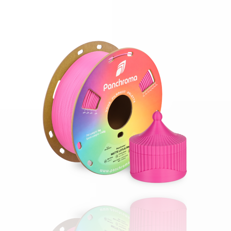 Panchroma™ PLA Matte 1kg Lotus Pink - Polymaker - Image 3