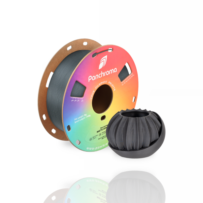 Panchroma™ PLA Matte 1kg Ash Grey - Polymaker - Image 3