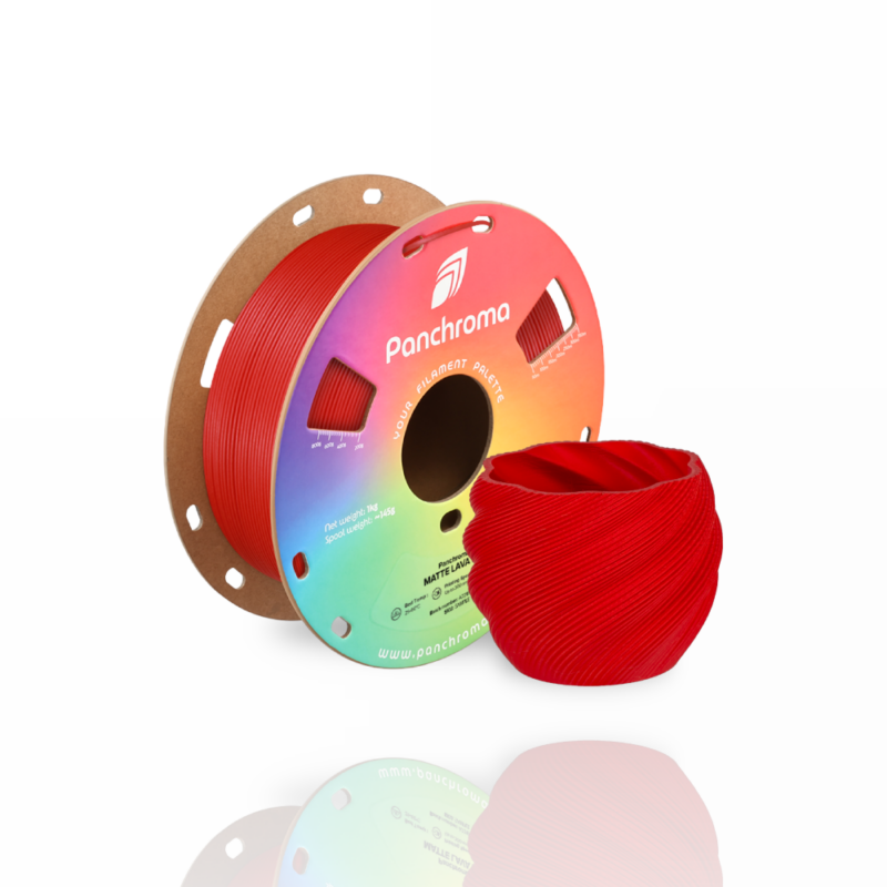 Panchroma™ PLA Matte 1kg Lava Red - Polymaker - Image 3