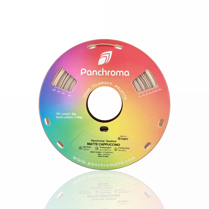 Panchroma™ PLA Gradient Matte 1kg Cappuccino - Polymaker - Image 5