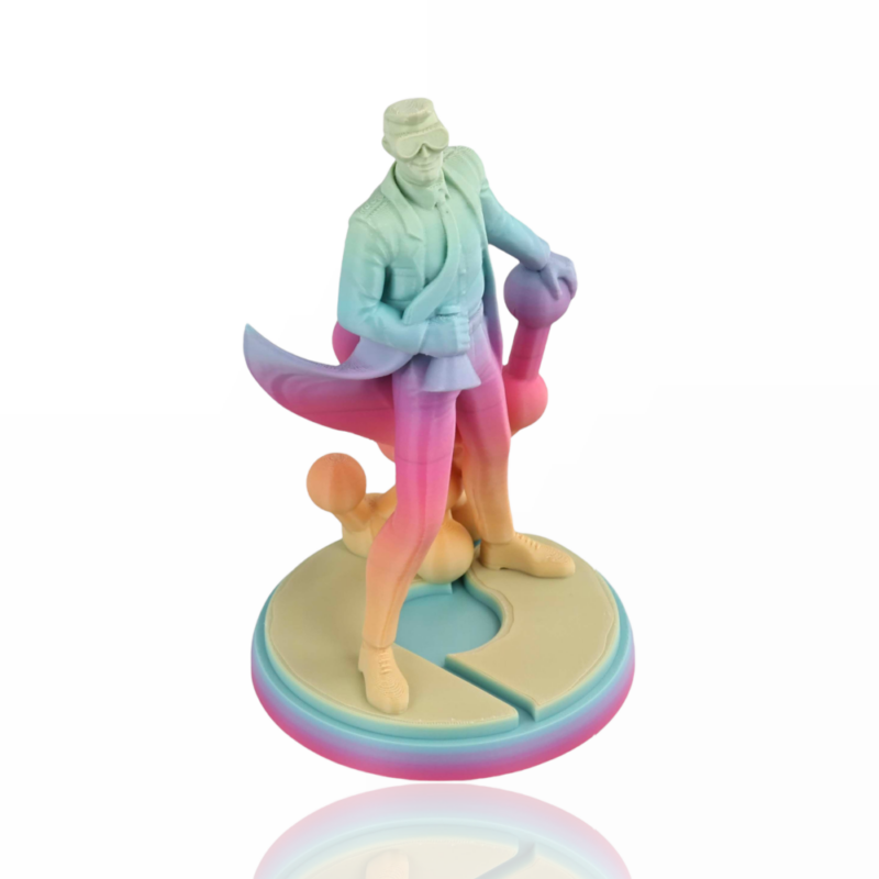 Panchroma™ PLA Gradient Satin 1kg Rainbow - Polymaker - Image 2