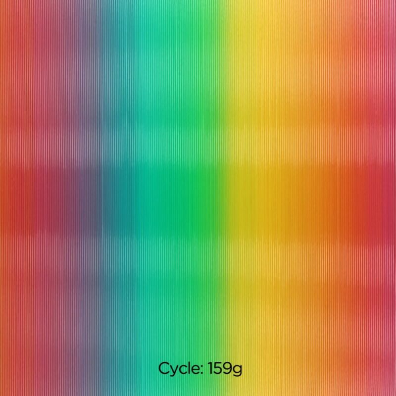 Panchroma™ PLA Gradient Translucent 1kg Rainbow - Polymaker - Image 4