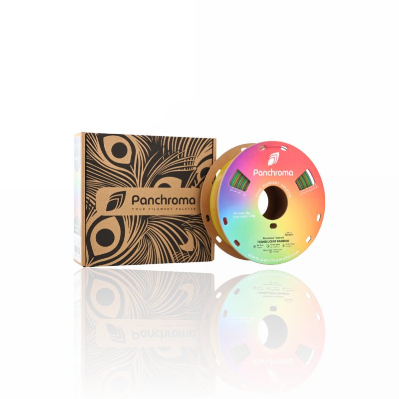 Panchroma™ PLA Gradient Translucent 1kg Rainbow - Polymaker - Image 8