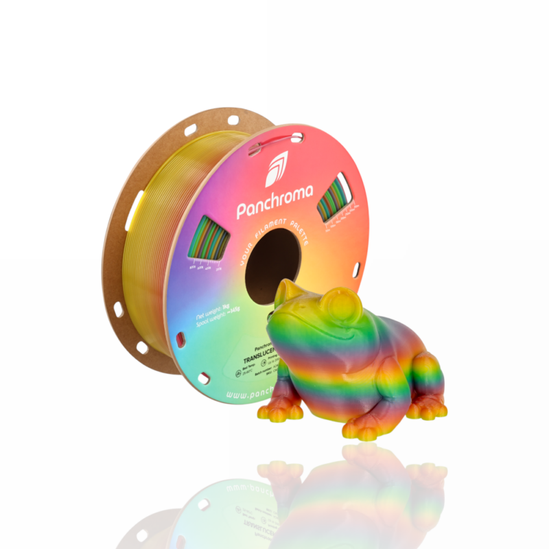 Panchroma™ PLA Gradient Translucent 1kg Rainbow - Polymaker - Image 3