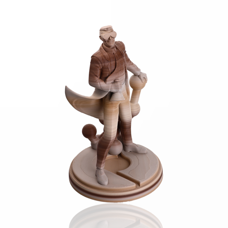 Panchroma™ PLA Gradient Matte 1kg Cappuccino - Polymaker - Image 2