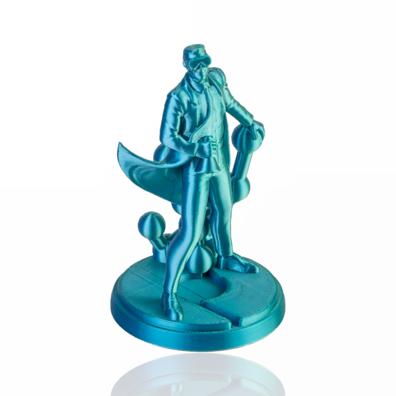 Panchroma™ PLA Dual Silk 1kg Caribbean (Blue-Green) - Polymaker - Image 3
