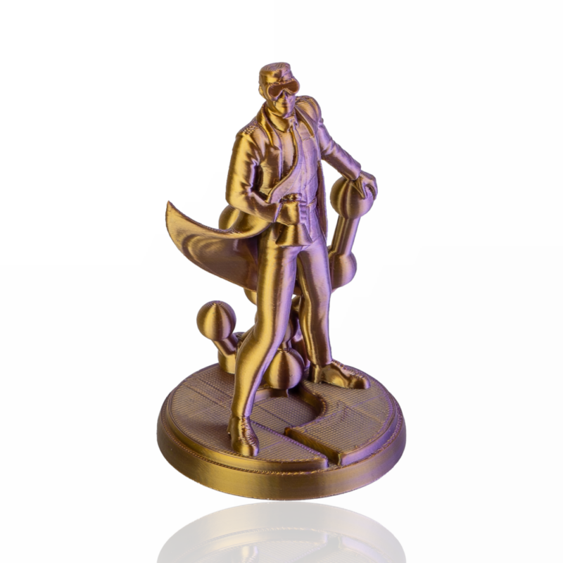 Panchroma™ PLA Dual Silk 1kg Sovereign (Gold-Purple) - Polymaker - Image 2