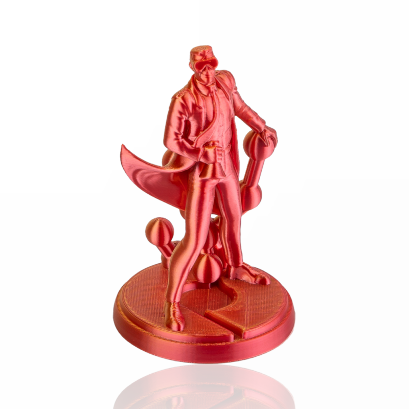 Panchroma™ PLA Dual Silk 1kg Sunset (Gold-Red) - Polymaker - Image 2