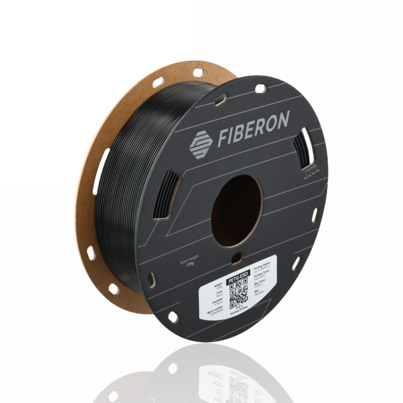 Fiberon™ PETG-ESD 1.75 500g Black - Polymaker - Image 4