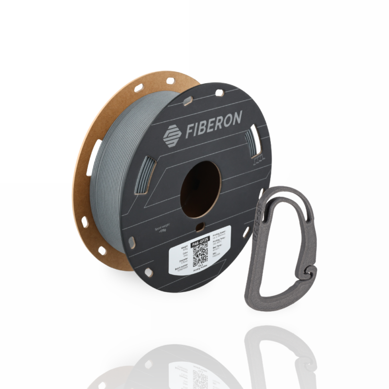 Fiberon™ PA6-GF25 1.75 500g - Grey - Polymaker - Image 6