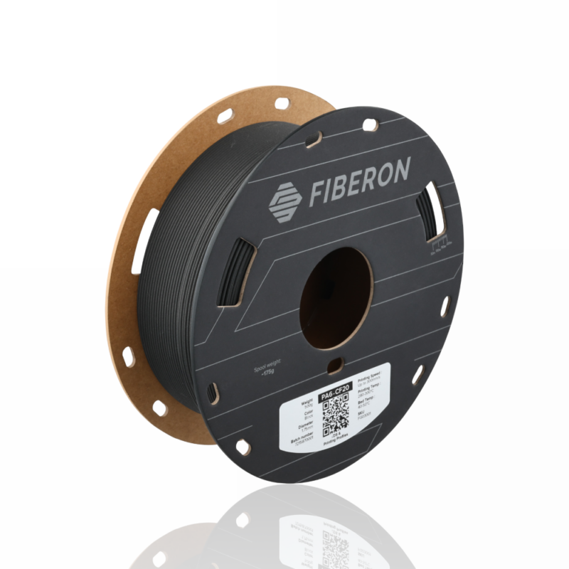 Fiberon™ PA6-CF20 1.75 500g - Black - Polymaker - Image 5