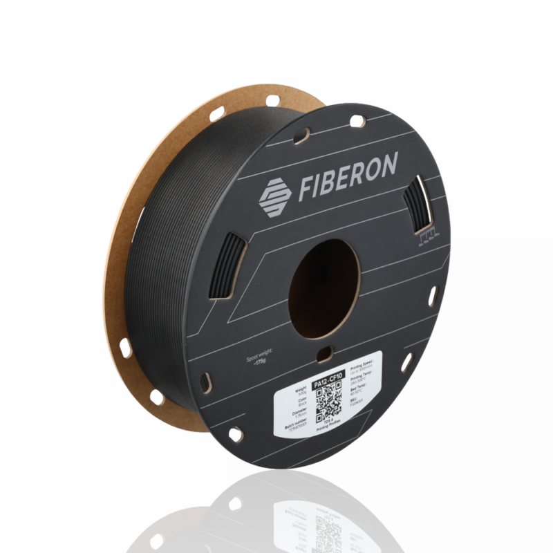 Fiberon™ PA12-CF10 1.75 500g - Black - Polymaker - Image 5