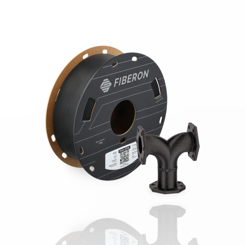 Fiberon™ PA12-CF10 1.75 500g - Black - Polymaker - Image 2