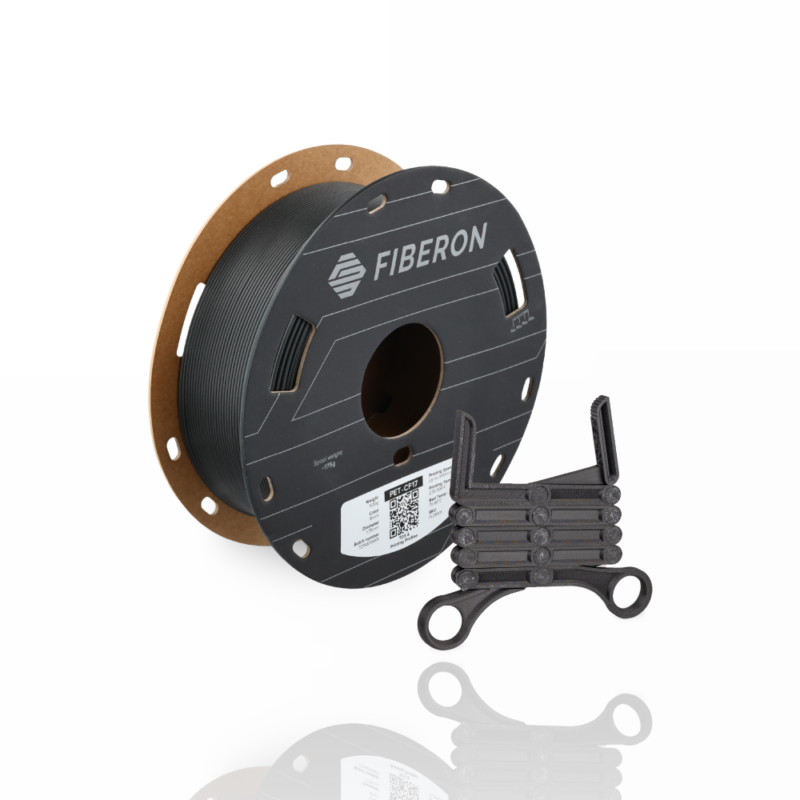 Fiberon™ PET-CF17 1.75 500g - Black - Polymaker - Image 2