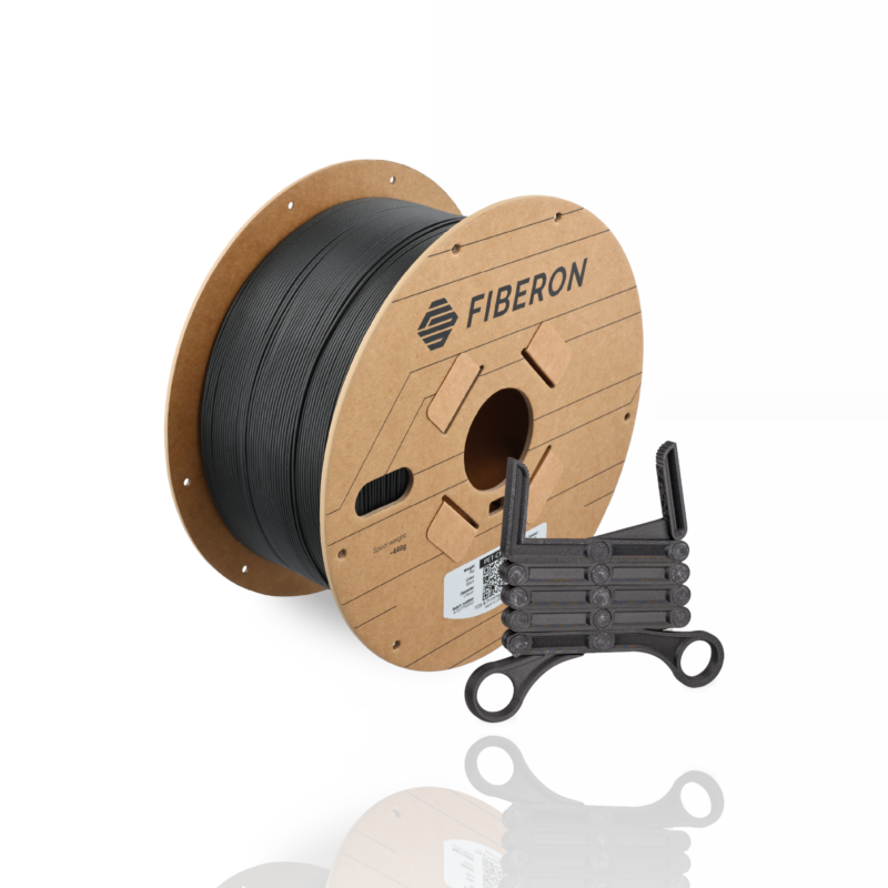 Fiberon™ PET-CF17 1.75 3kg - Black - Polymaker - Image 2