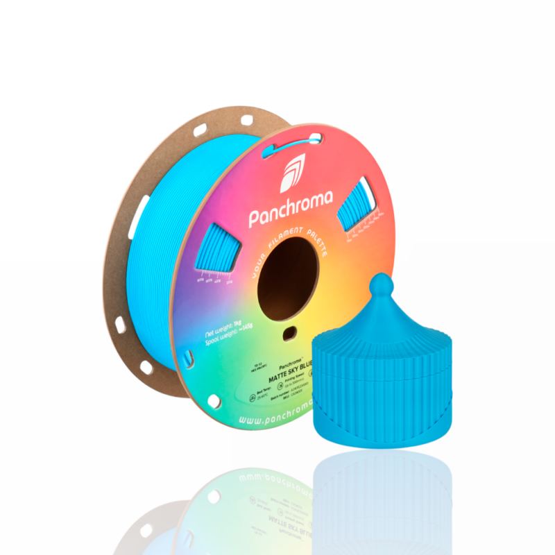 Panchroma™ PLA Matte 1kg Sky Blue - Polymaker - Image 3