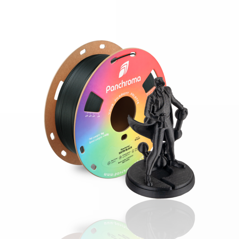 Panchroma™ PLA Satin 1kg Black - Polymaker - Image 3