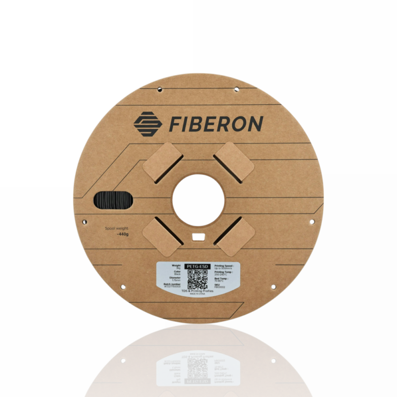 Fiberon™ PETG-ESD 1.75 3Kg Black - Polymaker - Image 4