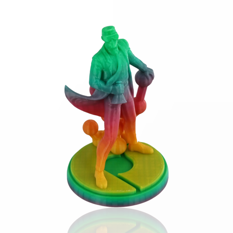 Panchroma™ PLA Gradient Translucent 1kg Rainbow - Polymaker - Image 2