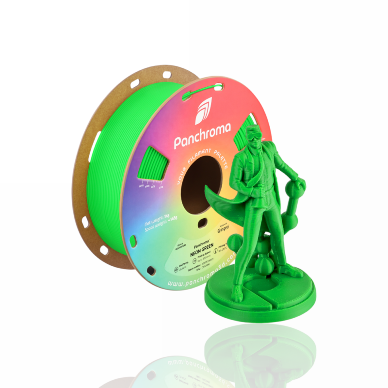 Panchroma™ PLA Neon 1Kg Green - Polymaker - Image 4