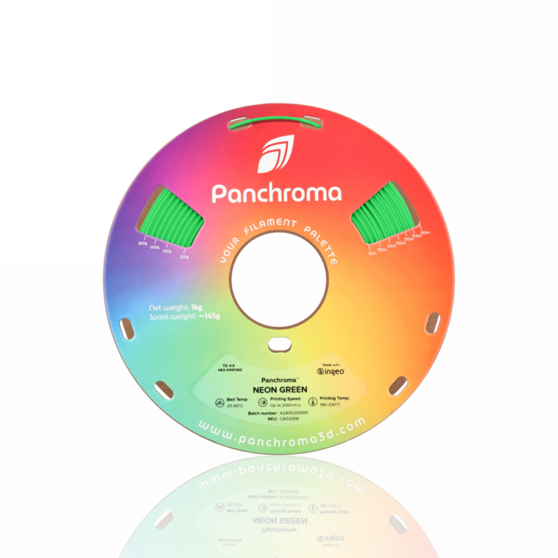 Panchroma™ PLA Neon 1Kg Green - Polymaker - Image 6