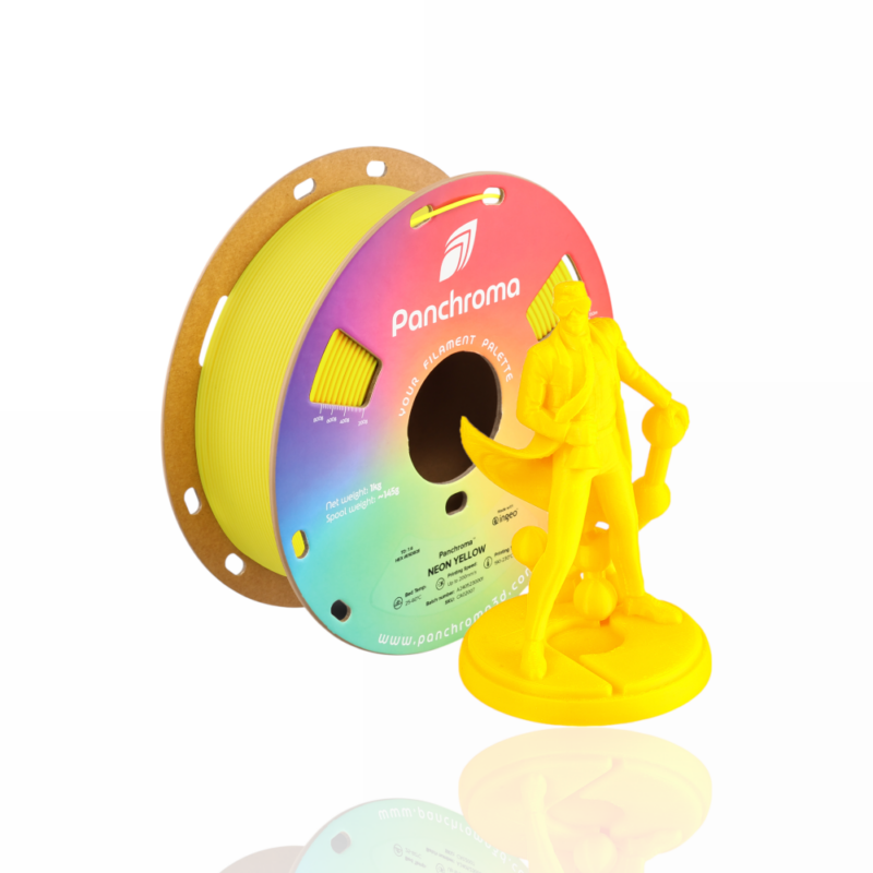 Panchroma™ PLA Neon 1Kg Yellow - Polymaker - Image 4