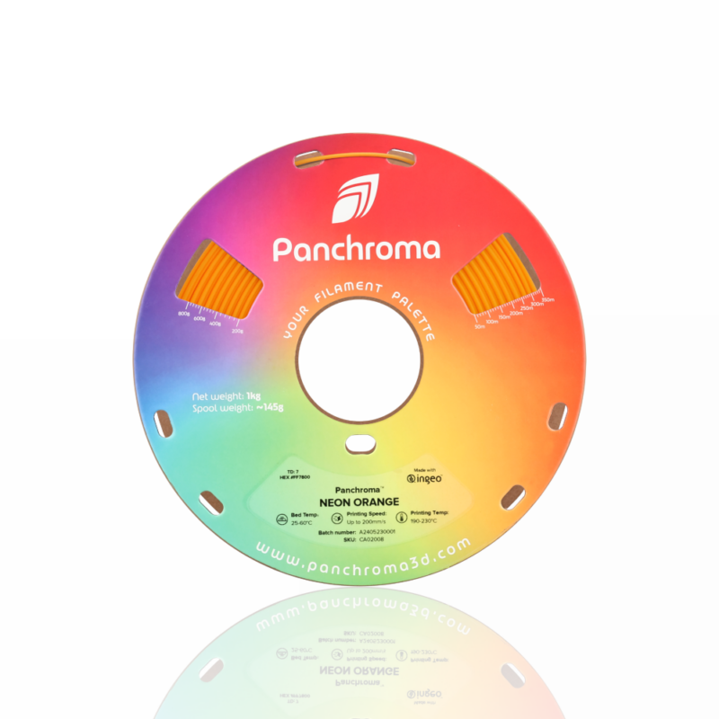 Panchroma™ PLA Neon 1Kg Orange - Polymaker - Image 6