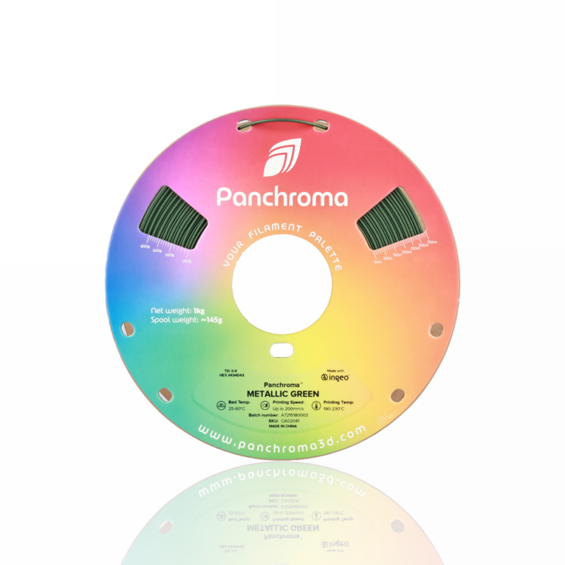 Panchroma™ PLA Metallic 1Kg Green - Polymaker - Image 4