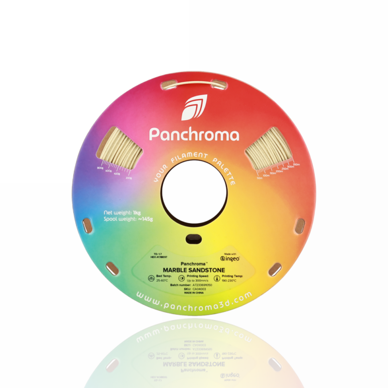Panchroma™ PLA Marble 1Kg Sandstone - Polymaker - Image 7